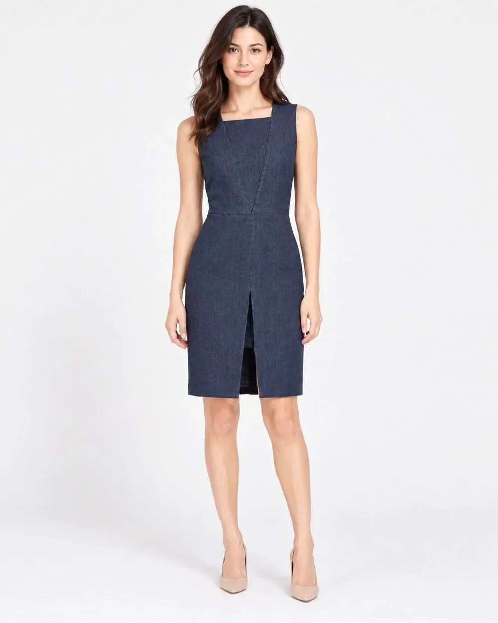 Kate Spade Saturday Layover Denim Sheath Dress NWT Size 0